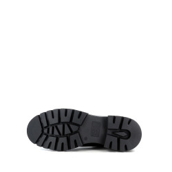 Boots noires en cuir