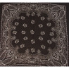 Foulard acrylique marron