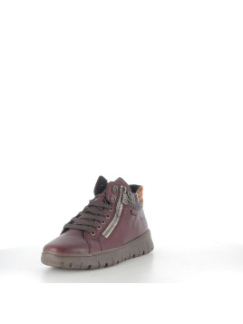 Baskets hautes rouge