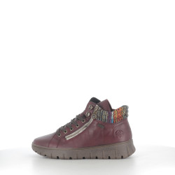 Baskets hautes rouge