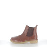 Boots en Cuir Marron