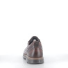 Baskets Basses en Cuir Marron