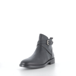Boots noires en cuir