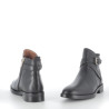 Boots noires en cuir