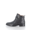Boots noires en cuir