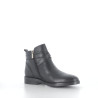 Boots noires en cuir