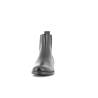 Bottine noir en cuir