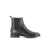 Bottine noir en cuir