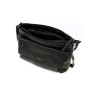 Sac à Bandoulière Grand Format en Cuir Noir Bear