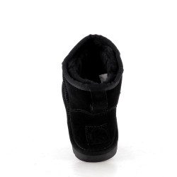 Boots Kelara en Cuir Daim Noir