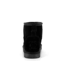 Boots Kelara en Cuir Daim Noir