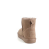 Boots en cuir taupe Kelara