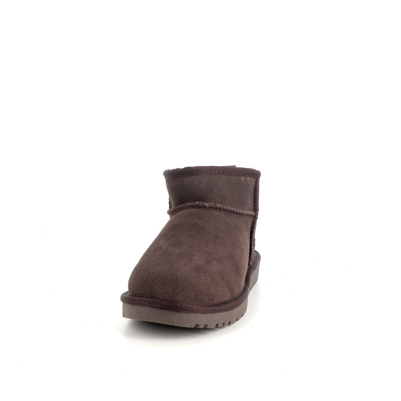 Boots en cuir marron Kelara