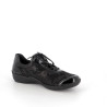 baskets basses Remonte en noir brillant