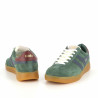 Baskets basses vertes
