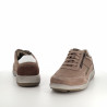 Baskets basses marron