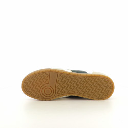 Baskets basses blanches et vertes