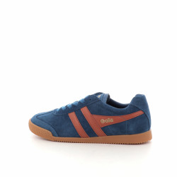 Baskets basses bleues et roses