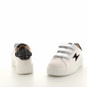 Baskets basses pomeline noires