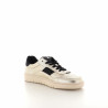 Baskets basses or et noire