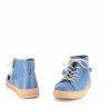 Baskets hautes bleues