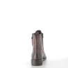 Boots marron à lacets