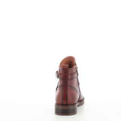 Bottines cognac