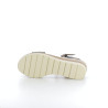 Nu-pieds noir pied de poule