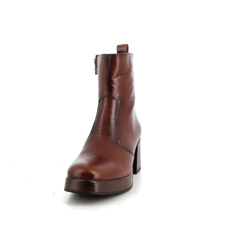 Bottines en cuir marron Dorking