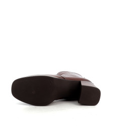 Bottines en cuir marron Dorking