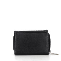 porte feuille Les Tropéziennes en noir synthétique