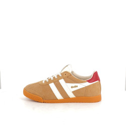 sneakers Gola en cuir beige