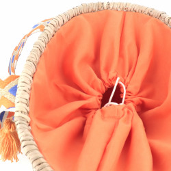 Sac panier orange