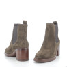 Bottines Vert Mousse