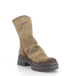 Boots hautes vertes kaki