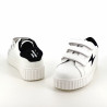 Baskets Blanches avec Motif Denim VANESSA WU