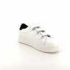 Baskets Blanches avec Motif Denim VANESSA WU