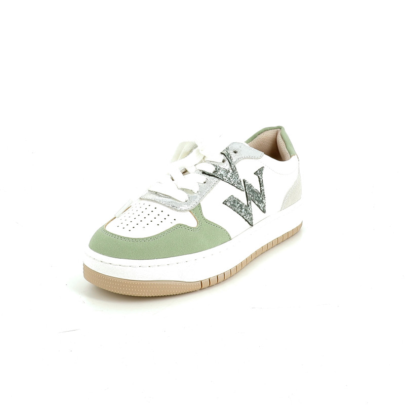 Baskets Blanches et Vertes VANESSA WU