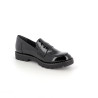 Mocassins noire Tamaris synthétique vernis