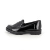 Mocassins noire Tamaris synthétique vernis