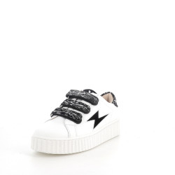 Chaussures Blanches et Noires à Motif Vanessa Wu