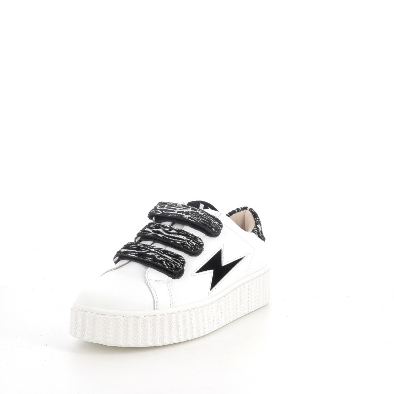 Chaussures Blanches et Noires à Motif Vanessa Wu