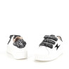Chaussures Blanches et Noires à Motif Vanessa Wu