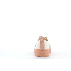 basket en toile rose