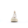 basket montante blanche en toile