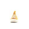 basket montante en toile jaune