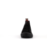 basket montante en toile noire