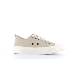 Basket en toile beige