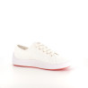 Baskets en textile blanc cassé TBS