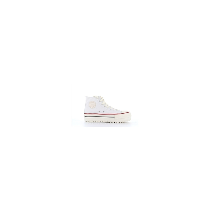Basket blanche en toile